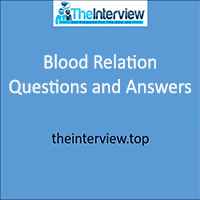 Blood Relation Questions and Answers