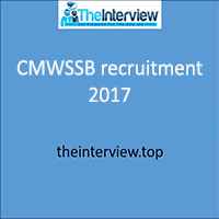 CMWSSB recruitment