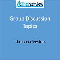 Group Discussion Topics 