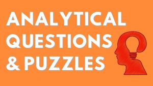 Analytical puzzles for interview with answers