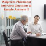 Walgreens Pharmacist Interview Questions